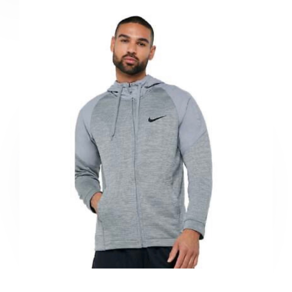 Men’s Nike Zip Hoodie Arm Pocket Sweatshirt Dri-Fit Jacket - Picture 4 of 13